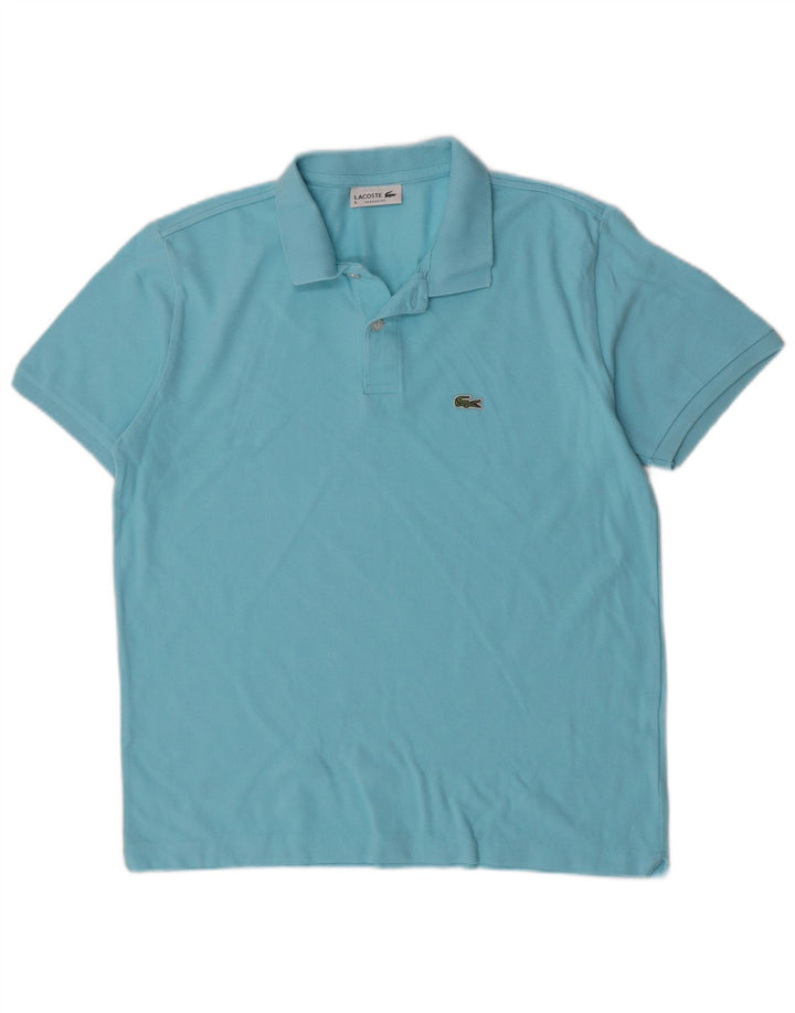 Lacoste Polo de ajuste clásico para hombre talla 5 grande azul