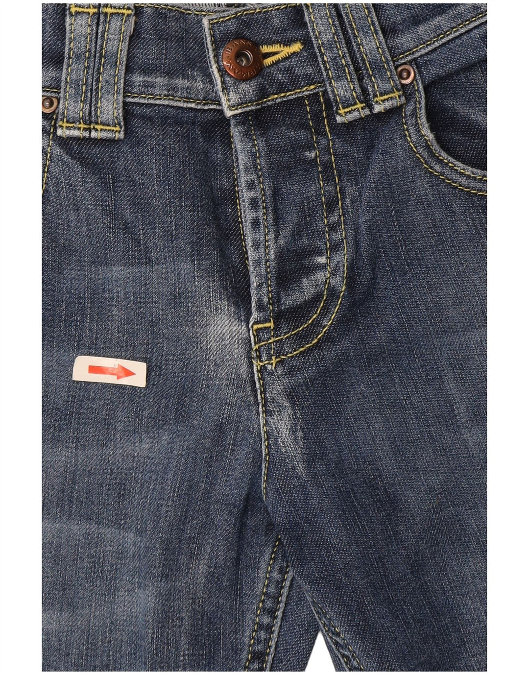 Jeans Armani Mujer Slim W26 L29 Algodón Azul