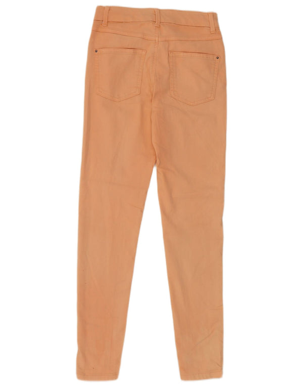 Marks & Spencer Vaqueros pitillo para mujer UK 8 Small W26 L27 Algodón naranja