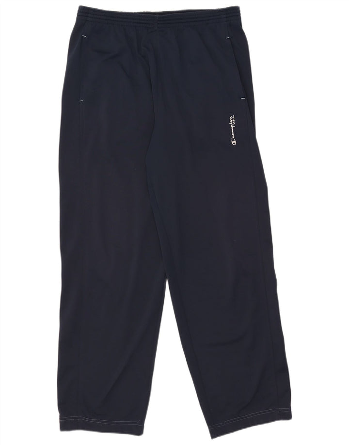 Champion Pantalón De Chándal Para Hombre Grande Azul Marino Poliéster