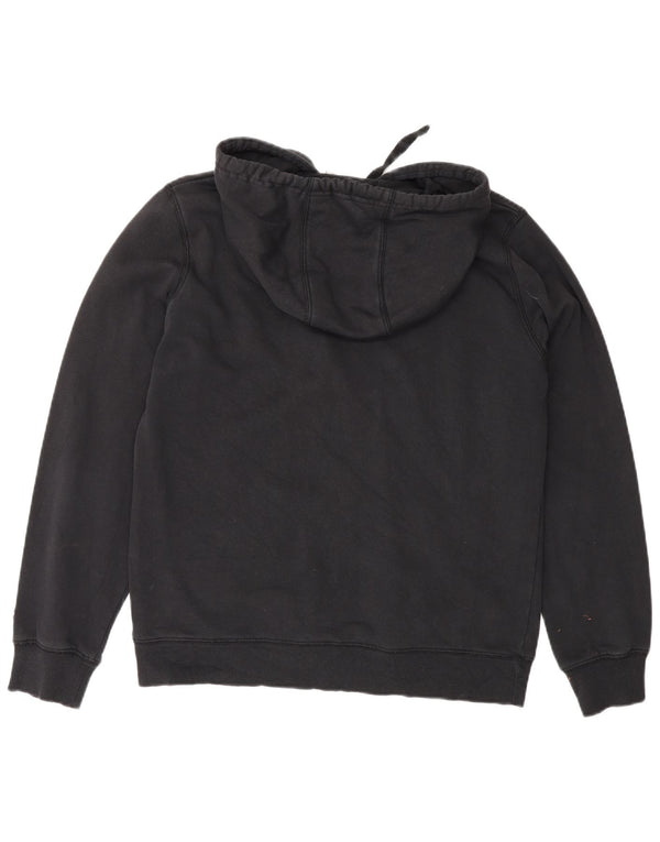 Champion Sudadera con capucha gráfica para mujer UK 14 Medium Black
