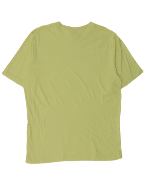 CHAMPION Camiseta gráfica para hombre Top 2XL Algodón verde