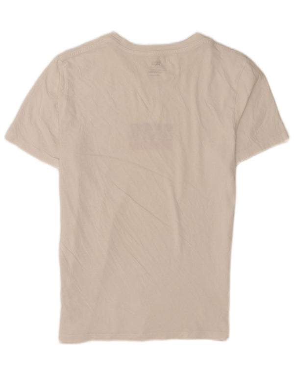 Levi's Hombre Camiseta Gráfica Top XS Algodón Blanco