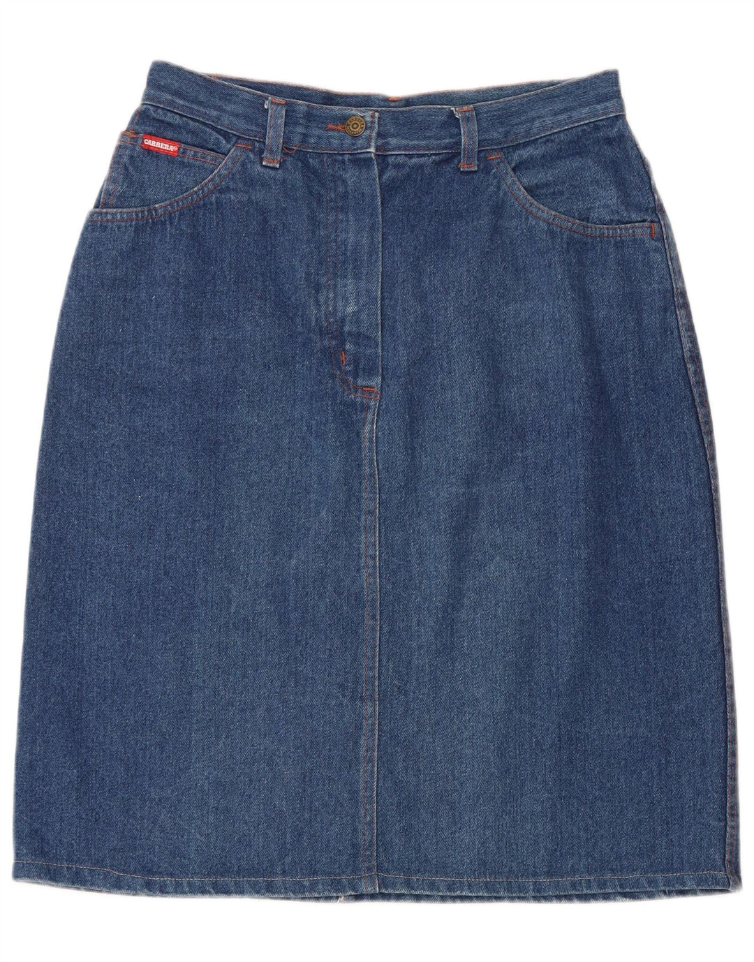 CARRERA Falda vaquera para mujer W32 Algodón azul grande