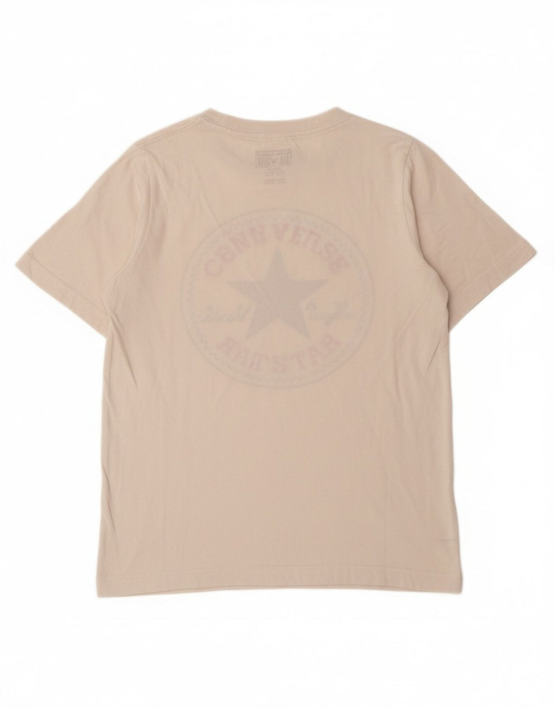 CONVERSE Camiseta gráfica para niño 10-11 años Mediano Blanco Algodón