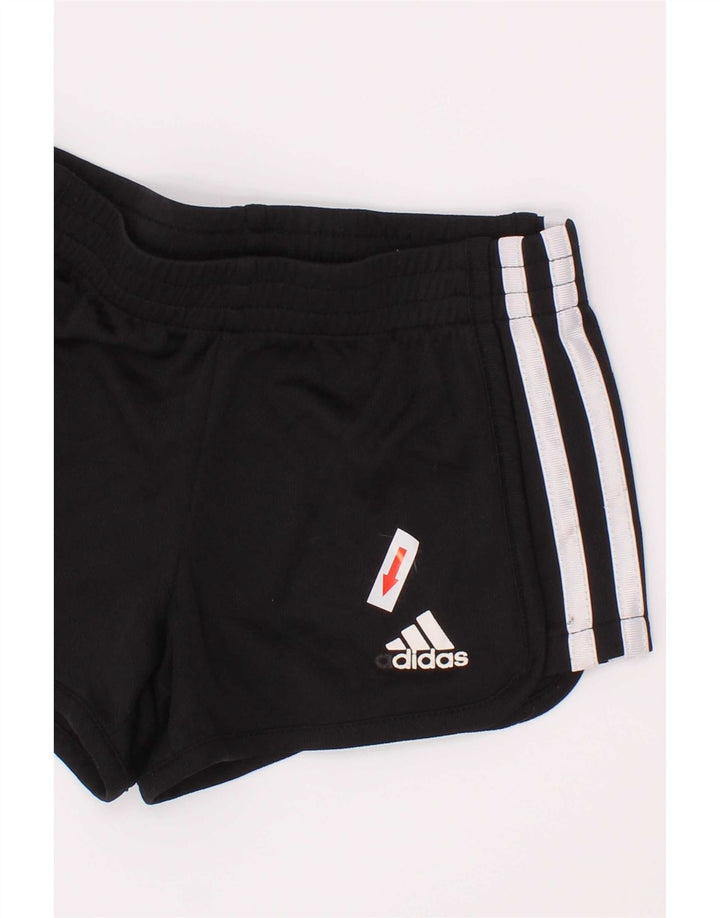 Adidas Pantalón Corto Deportivo Niña 3-4 Años Negro Poliéster