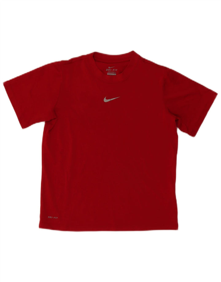 Nike Camiseta Dri Fit para niños 10-11 años Mediano Rojo Poliéster