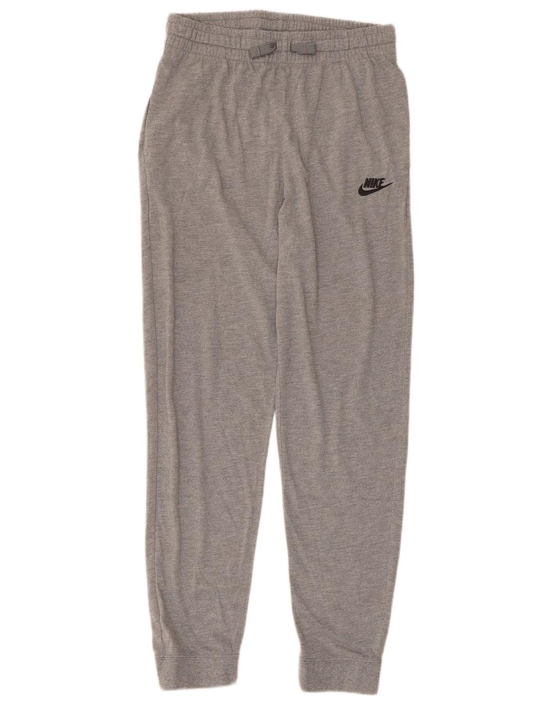 NIKE Boys Tracksuit Trousers Joggers 13-14 Years XL Grey Polyester