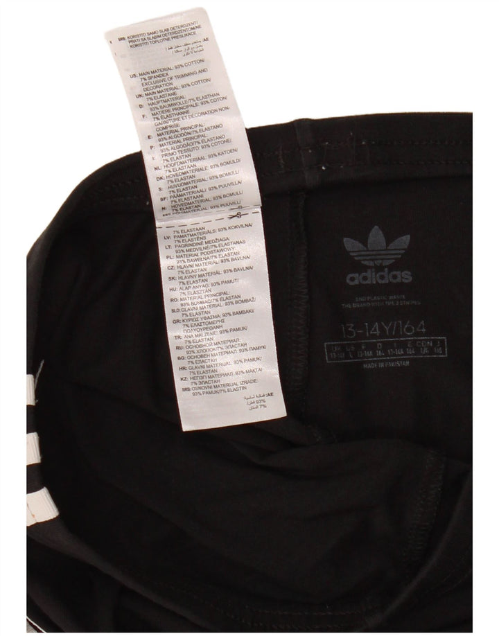 Pantalón Chándal ADIDAS Niña 13-14 Años Negro Algodón