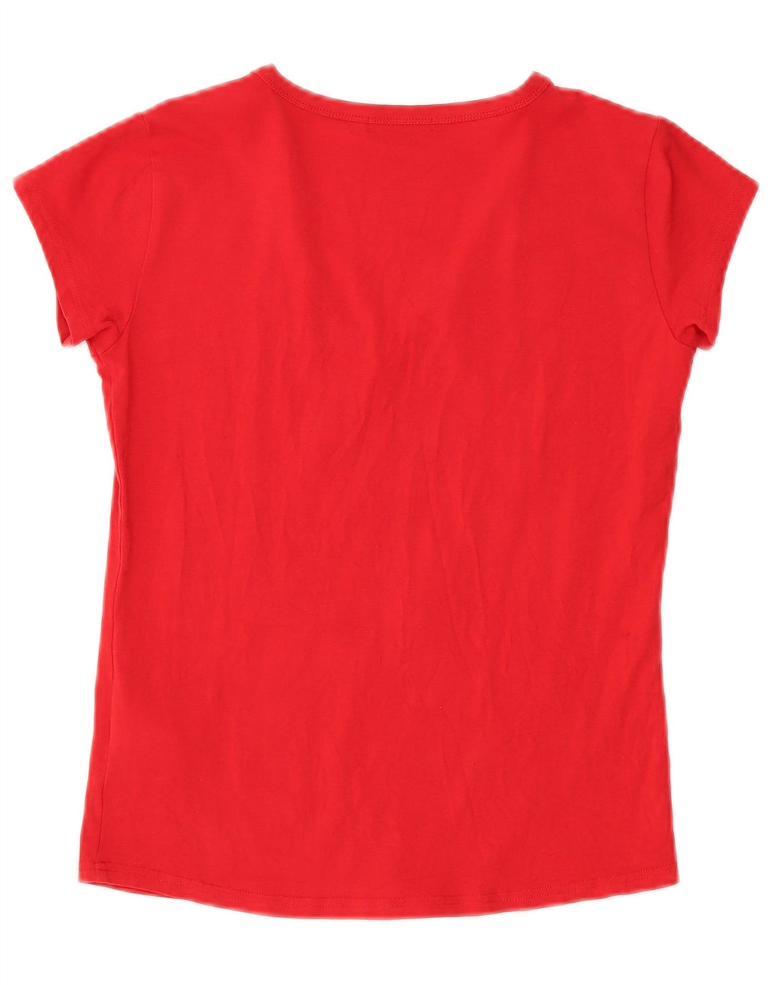 ICEBERG Camiseta gráfica Popeye para mujer Top UK 12 Algodón rojo mediano
