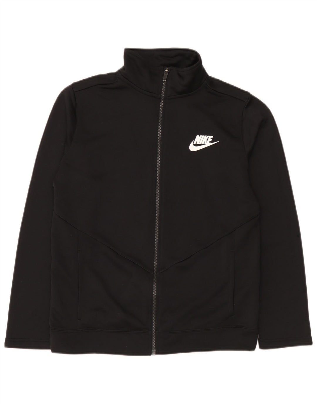 Nike Chaqueta de chándal para niño 13-14 años XL Negro Poliéster