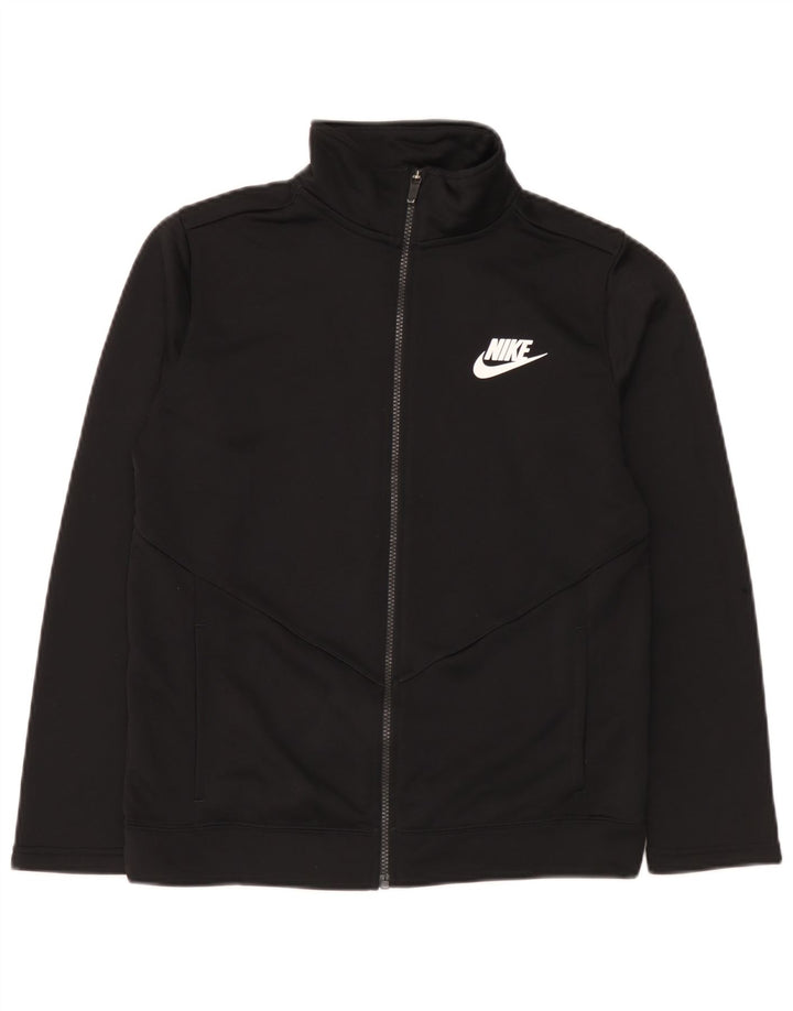 Nike Chaqueta de chándal para niño 13-14 años XL Negro Poliéster