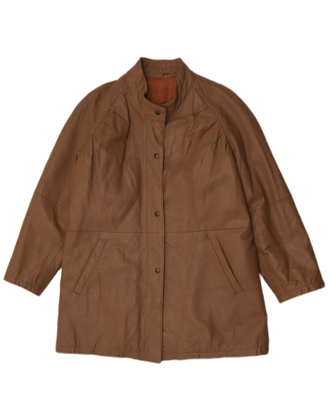 Renna Chaqueta De Cuero Mujer IT 50 XL Marrón