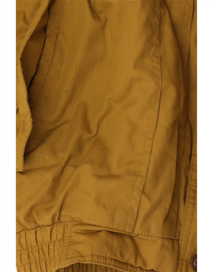Chaqueta utilitaria vintage para hombre IT 52 XL Poliéster amarillo