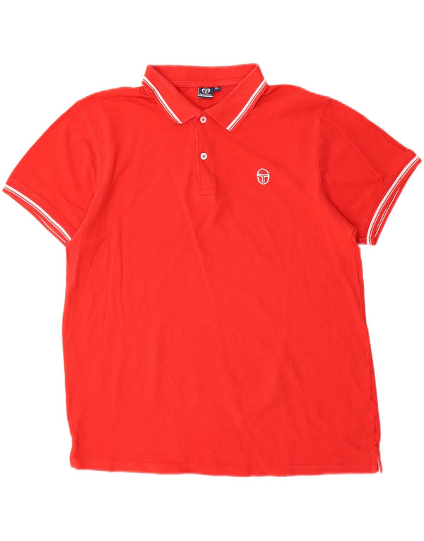 Sergio Tacchini Polo Hombre XL Algodón Rojo