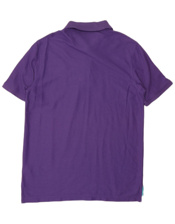 Polo Izod Hombre Grande Morado Algodón