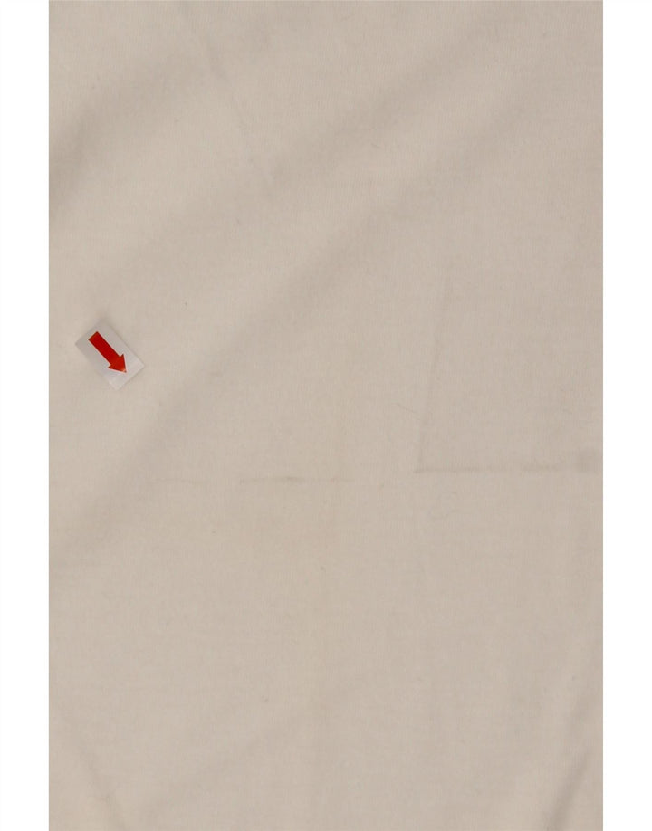 KAPPA Camiseta Hombre Top Medium Blanco Algodón