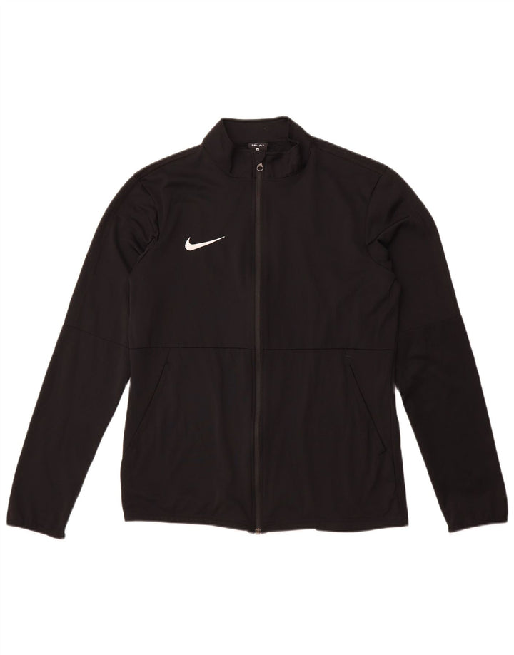 Nike Dri Fit Chándal Top Chaqueta para Hombre Poliéster Negro Mediano