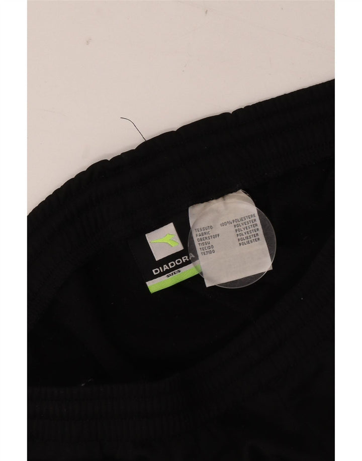 Diadora Pantalón Chándal Hombre Small Negro Poliéster