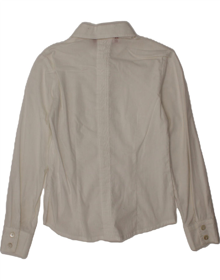 LIU JO JUNIOR Girls Shirt 7-8 Years White Cotton Vintage Liu Jo junior and Second-Hand Liu Jo junior from Messina Hembry 