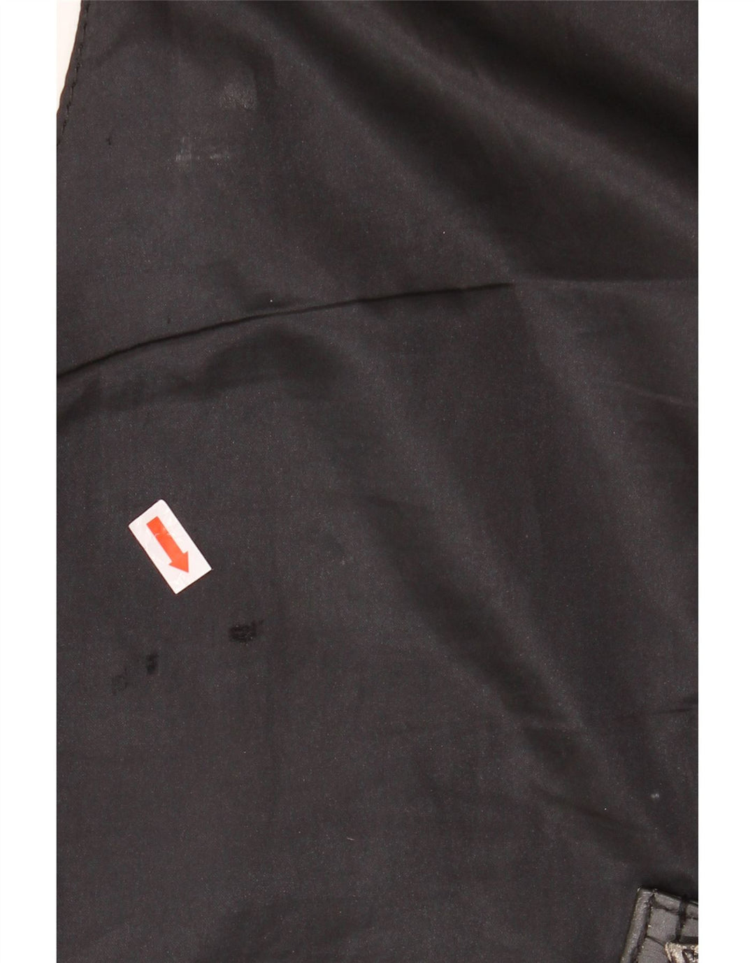 Chaleco de cuero vintage para hombre grande negro