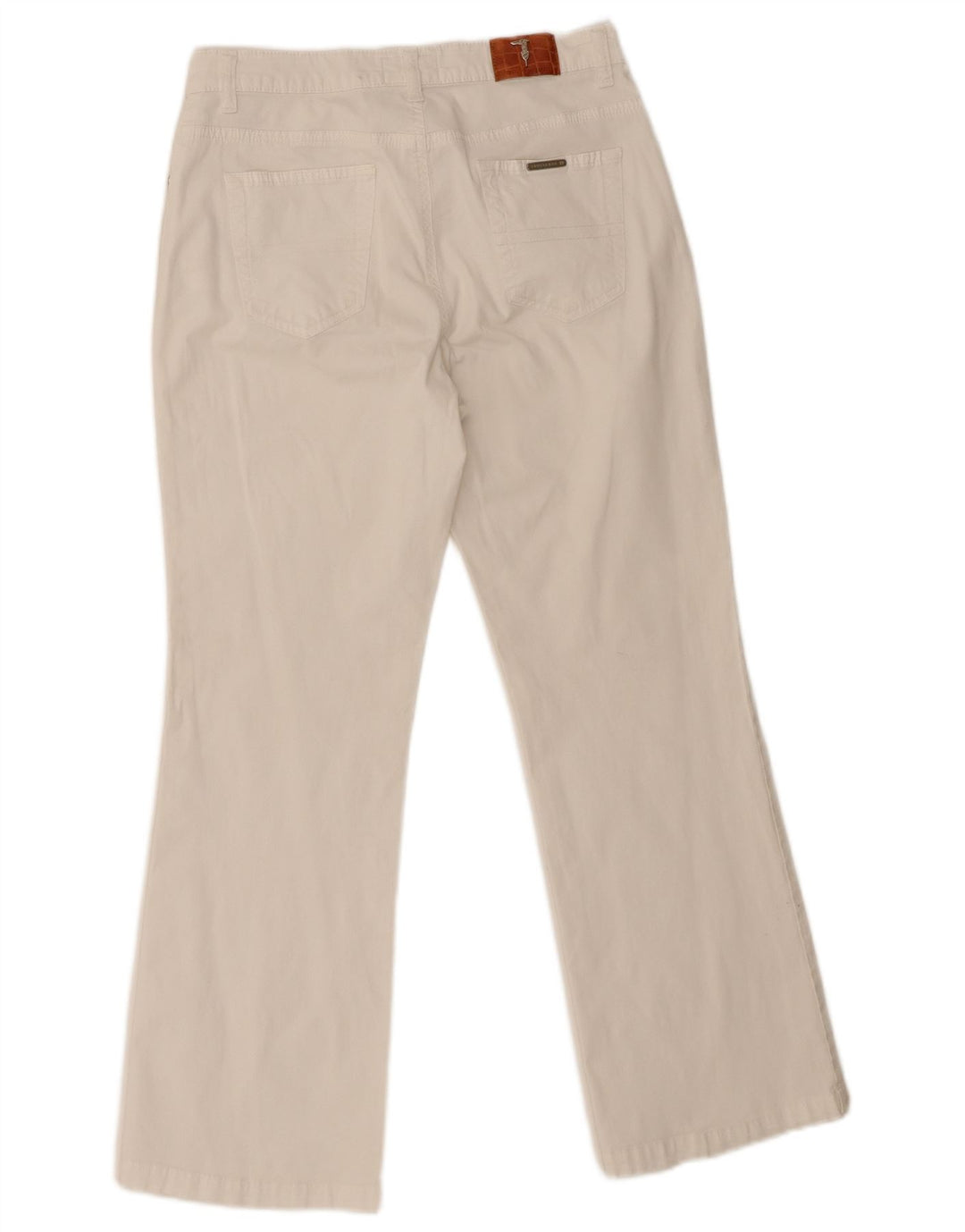 Vaqueros Trussardi Mujer Cropped W28 L26 Algodón Blanco