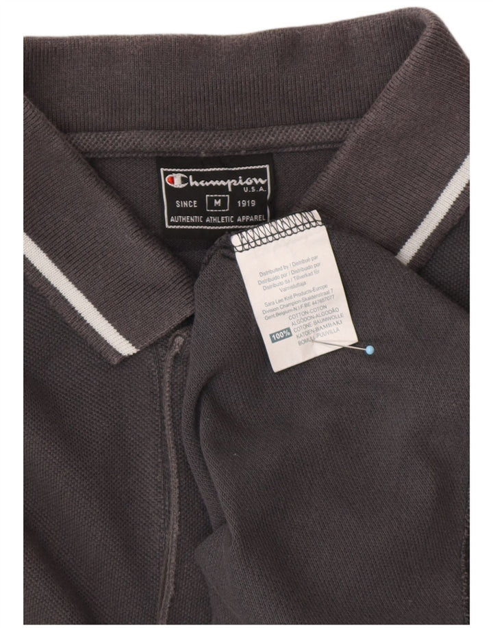 CHAMPION Polo Hombre Algodón Gris Medio