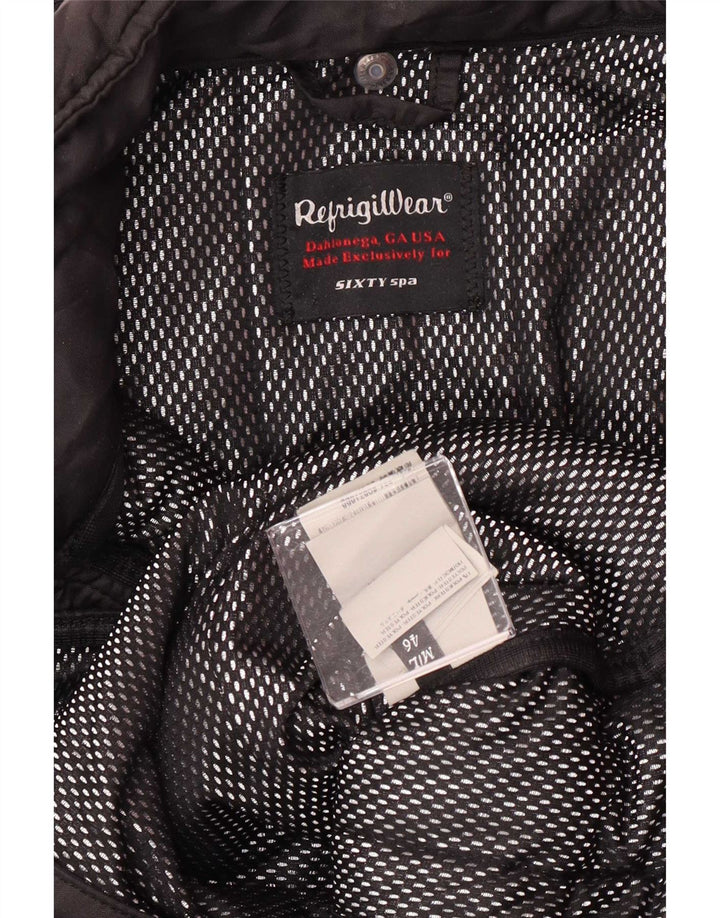 Refrigiwear Chaqueta acolchada con capucha Sixty Spa para mujer UK 40 Medium Black