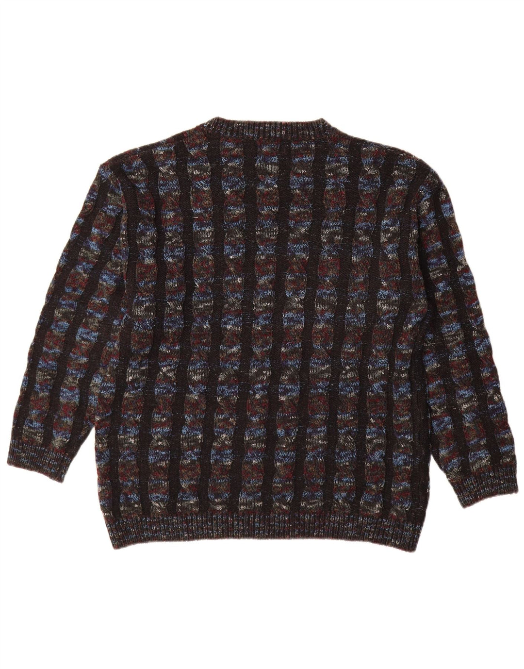 Dino Erre Jersey de cuello redondo para hombre IT 50 mediano multicolor a rayas