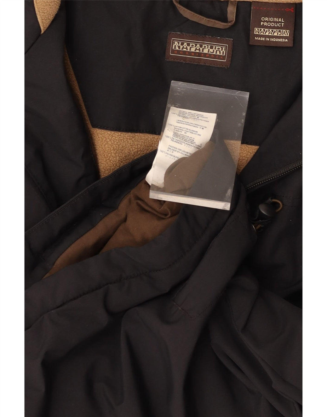 NAPAPIJRI Chaqueta cortavientos para hombre UK 42 XL Poliamida negra