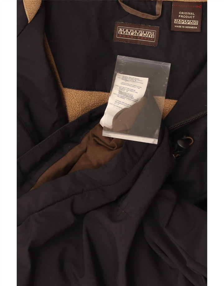 NAPAPIJRI Chaqueta cortavientos para hombre UK 42 XL Poliamida negra
