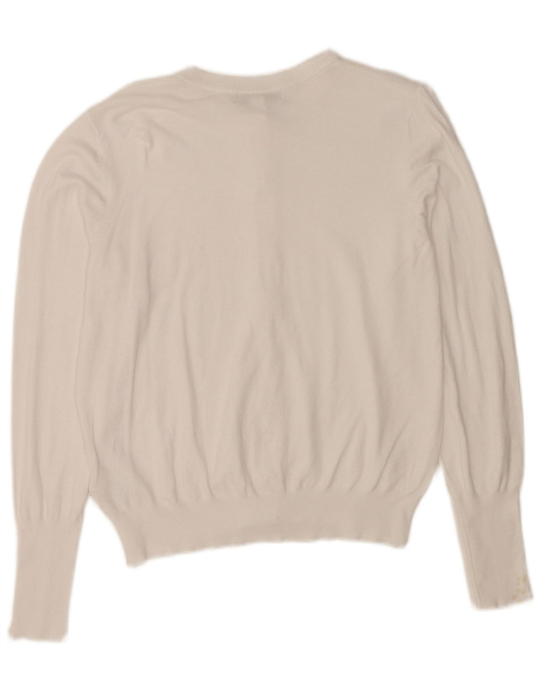 Marks & Spencer - Cárdigan para mujer, talla 40, viscosa blanca mediana