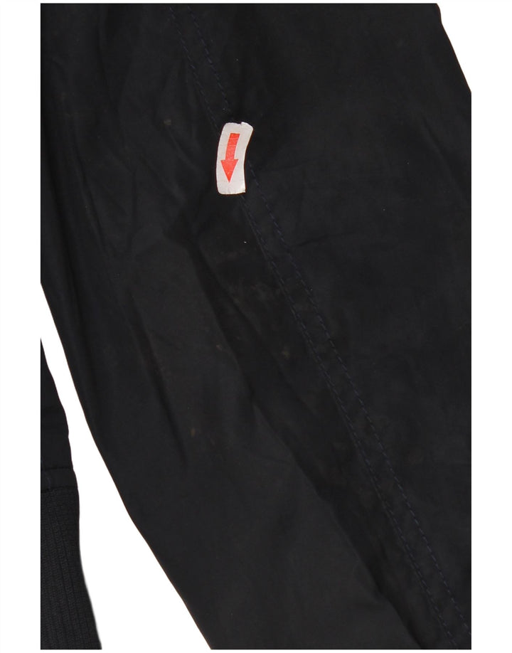 Zara Chaqueta Bomber para Hombre UK 40 Grande Poliéster Azul Marino