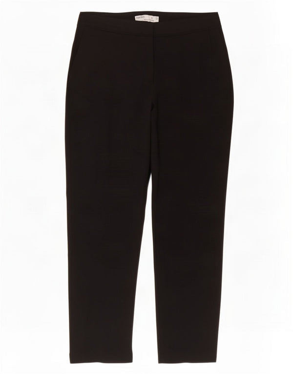 Oasis Pantalones Chinos Slim para Mujer UK 40 Large W32 L27 Viscosa Negra