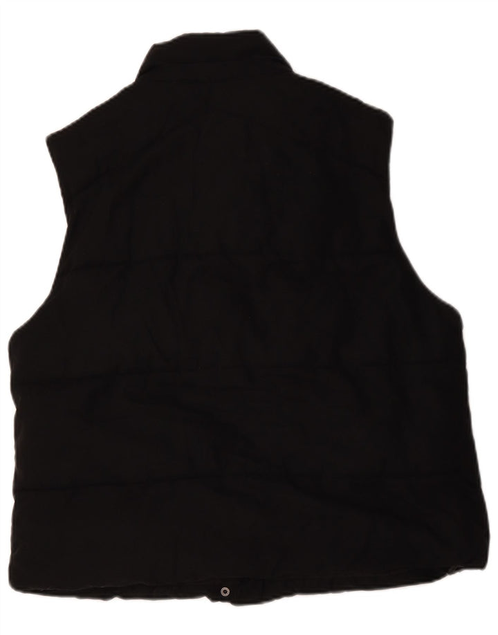 Jack Wills Chaleco para mujer UK 44 Grande Algodón negro