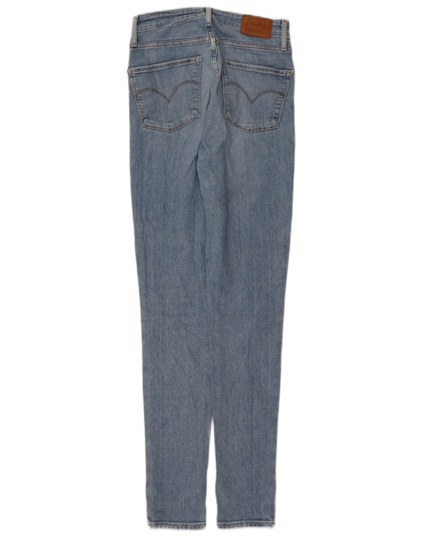 Levi's Vaqueros pitillo de talle alto 721 para mujer W26 L30 Azul