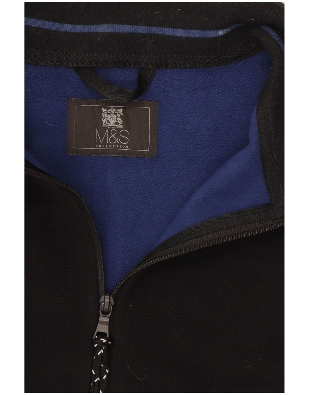Marks & Spencer - Chaqueta de chándal para hombre, talla grande, color negro