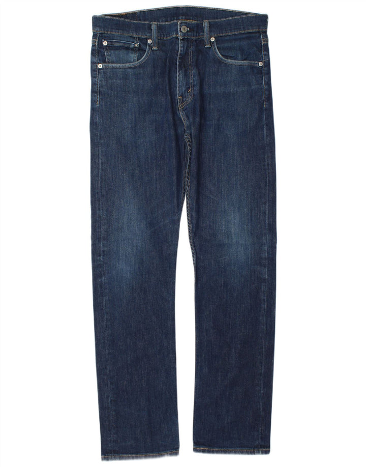 Levi's Hombre 513 Vaqueros Rectos W32 L32 Algodón Azul