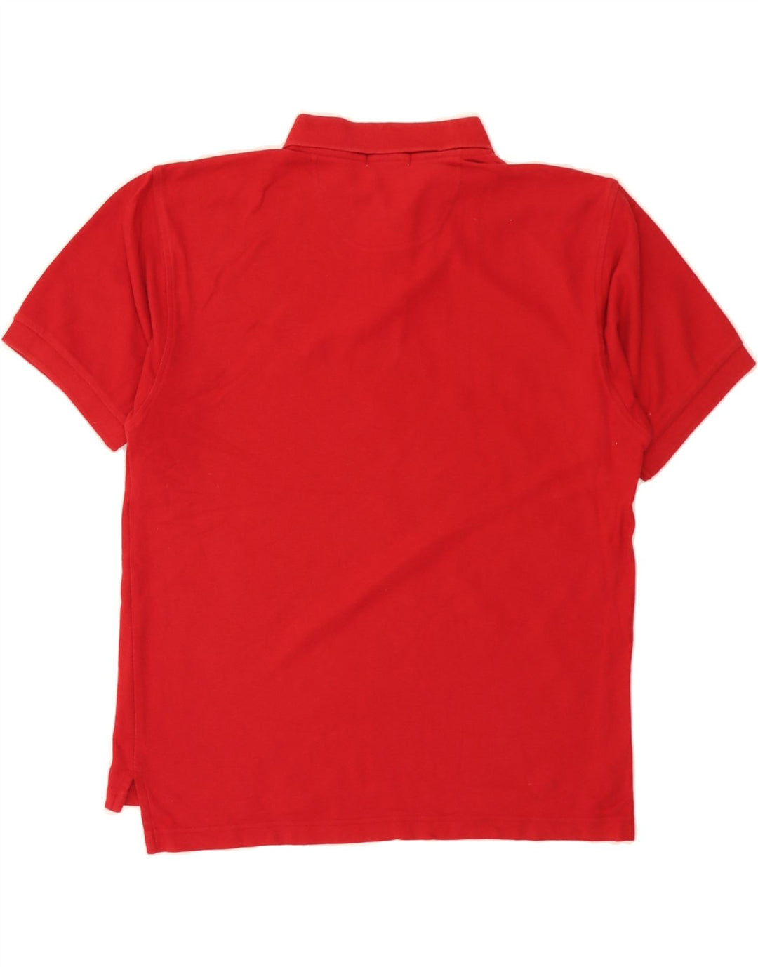 IZOD Mens Polo Shirt Medium Red Cotton Vintage Izod and Second-Hand Izod from Messina Hembry 