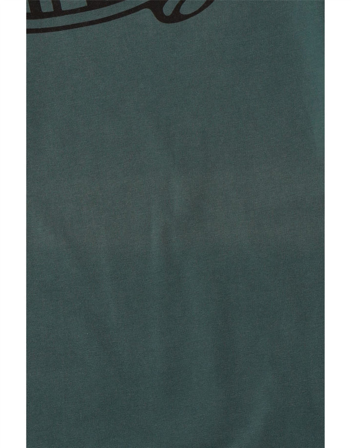 VANS Camiseta gráfica de ajuste personalizado para hombre Top XS Algodón verde