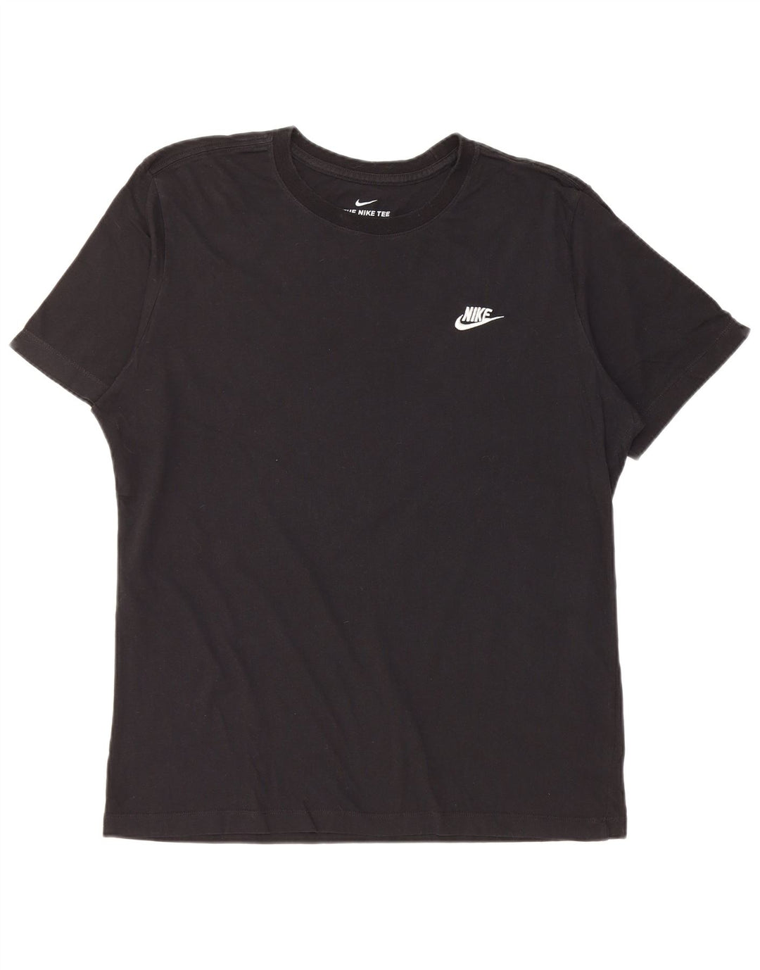 Camiseta NIKE para hombre Top grande de algodón negro