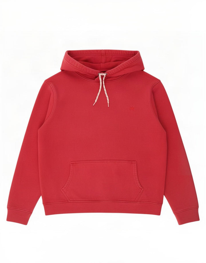 Jersey con capucha para hombre Fat Face Algodón rojo mediano