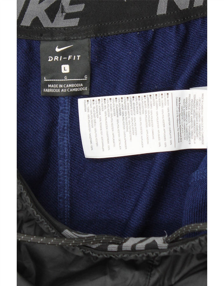 Nike Pantalones De Chándal Joggers Large Azul Colorblock Poliéster