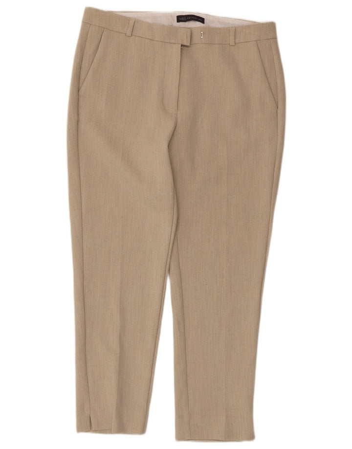 Marks & Spencer Pantalones cortos para mujer UK 12 Medium W32 L25 Beige