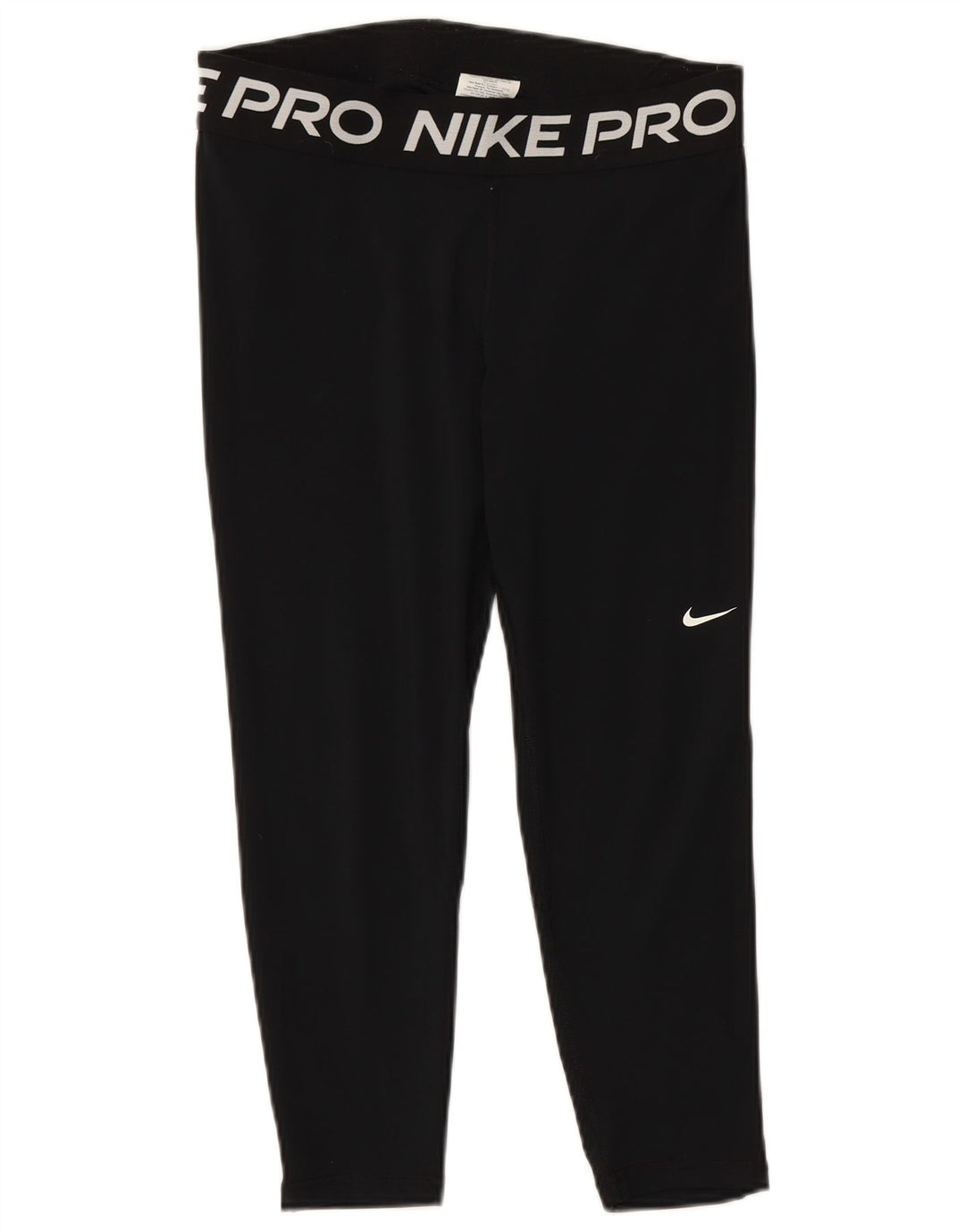 NIKE Leggings gráficos Dri Fit para mujer UK 44 Grande Poliéster negro