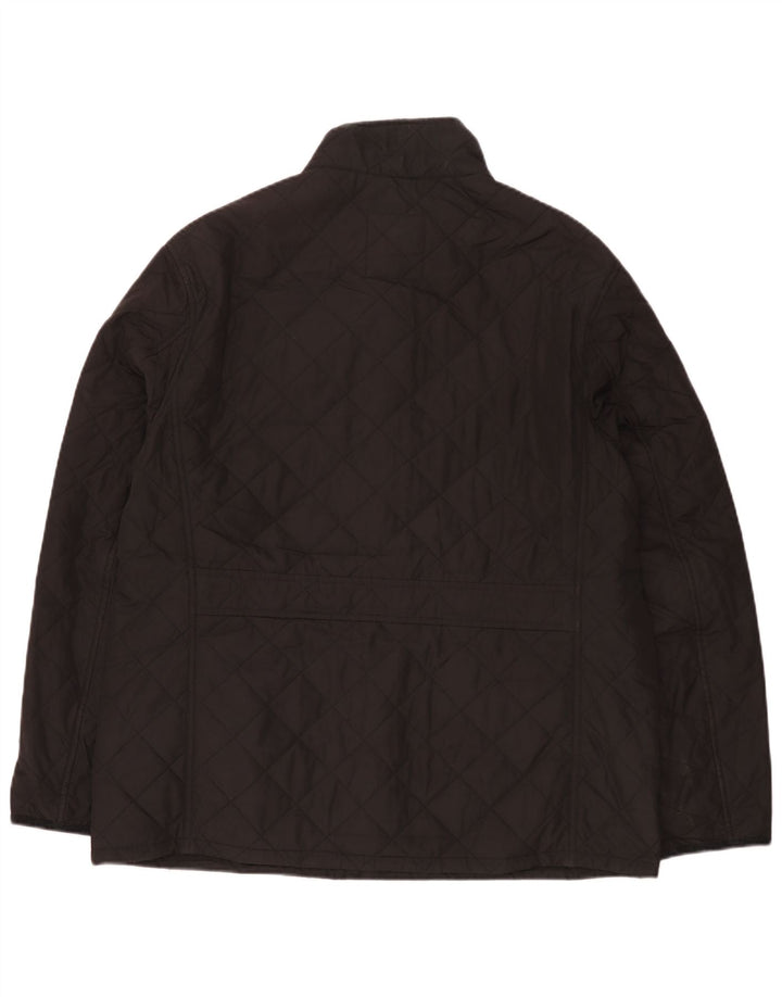 Marks & Spencer Chaqueta acolchada para hombre UK 42 XL Poliéster negro