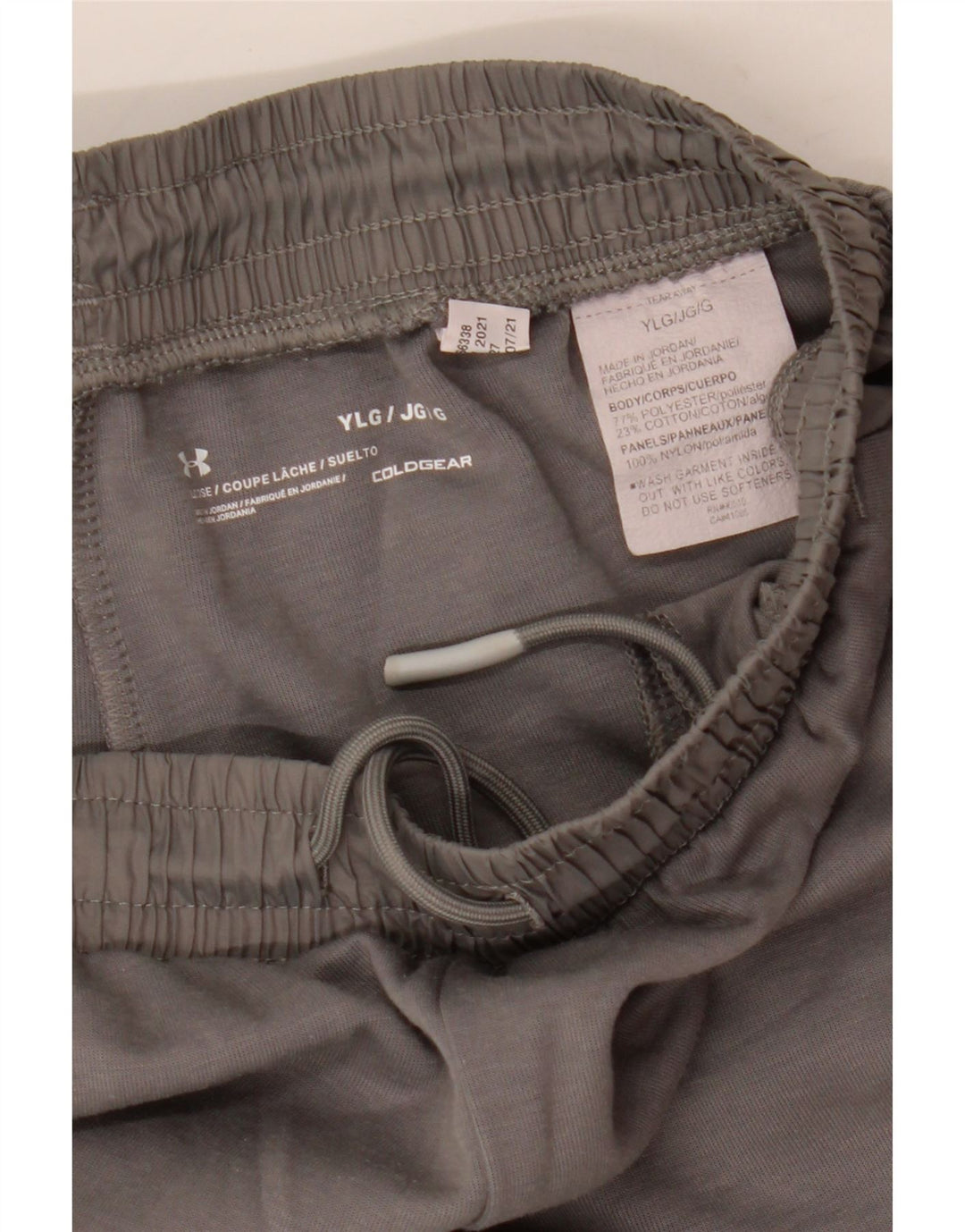 Under Armour Pantalones de chándal para niño, Joggers, 11-12 años, Grande, Gris