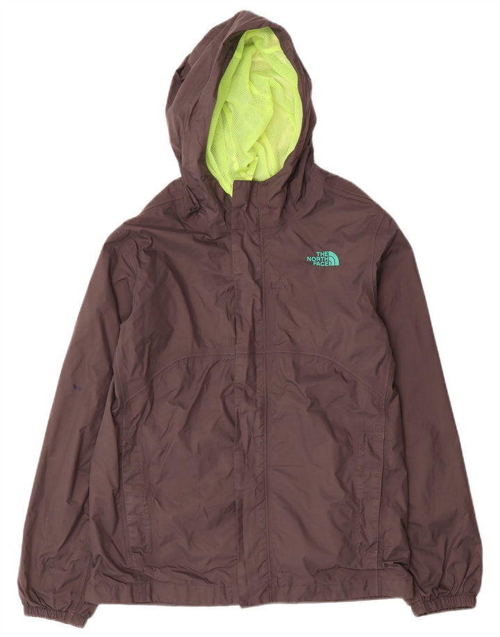 THE NORTH FACE Chaqueta impermeable con capucha para niños 14-15 años Grande Nylon negro