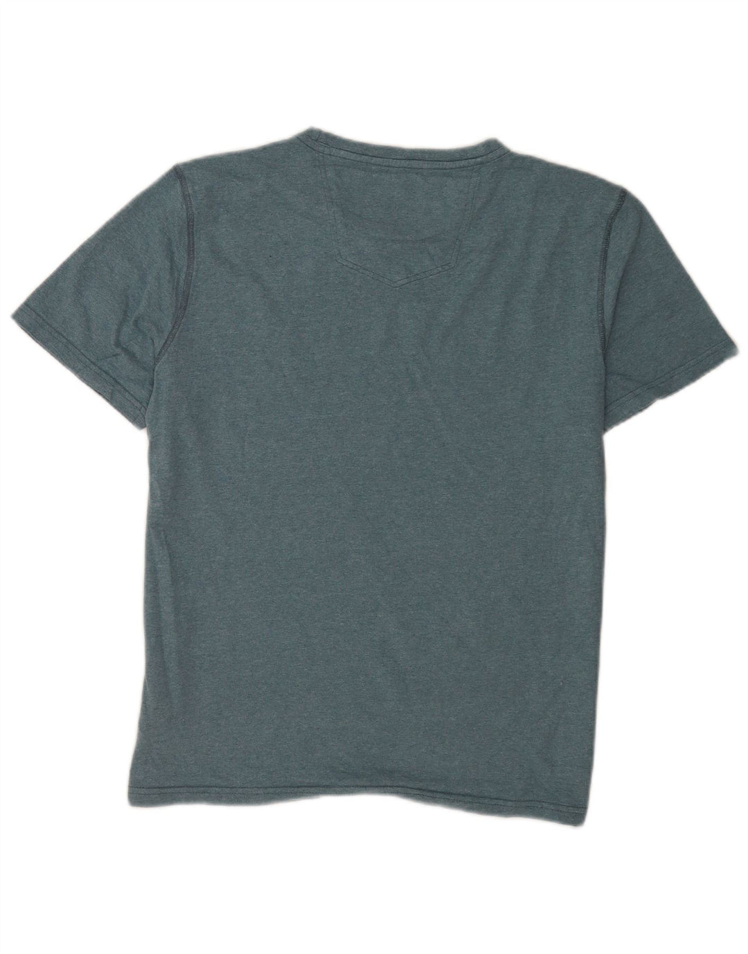 Camiseta para hombre Fat Face Top grande de algodón verde