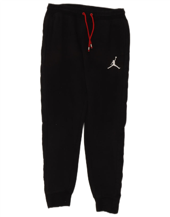 Jordan - Pantalones de chándal para niño, 10-11 años, talla mediana, color negro